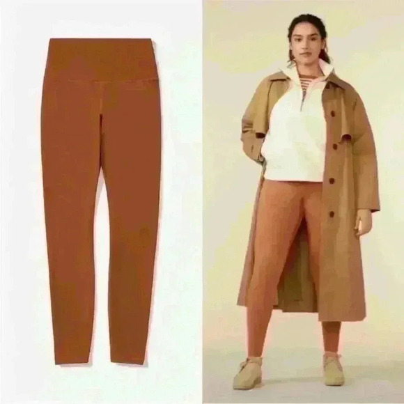 Everlane Perform Legging in Amber Copper Color perform ankle Size Small - Picture 2 of 6